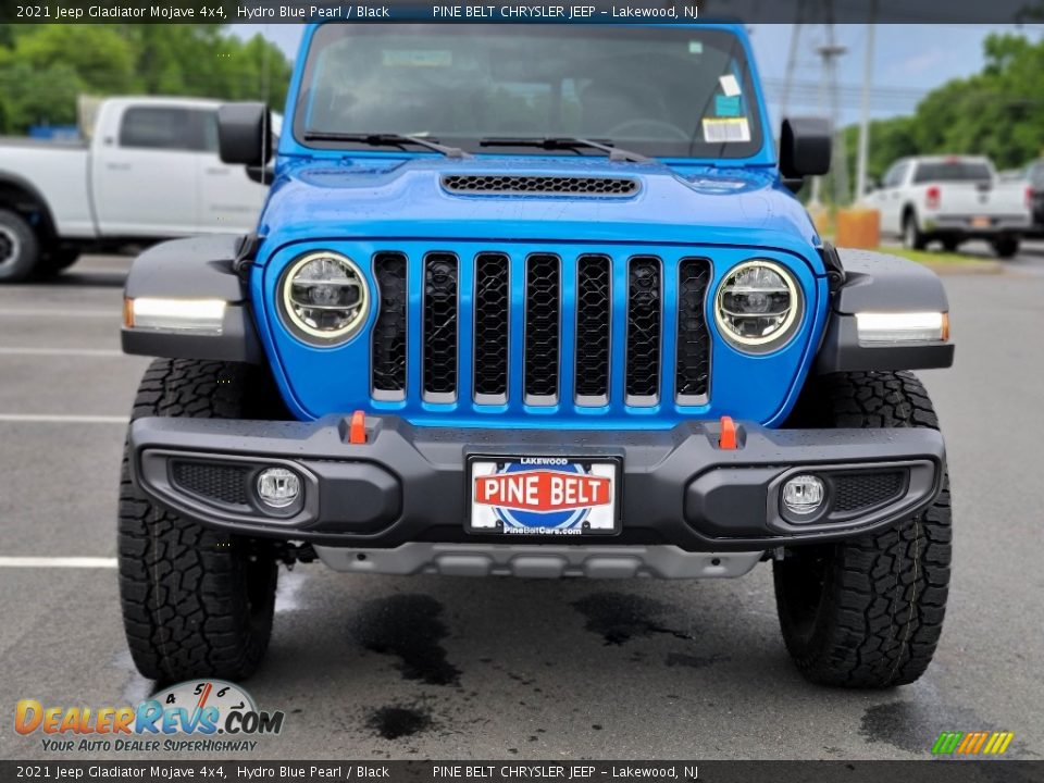 2021 Jeep Gladiator Mojave 4x4 Hydro Blue Pearl / Black Photo #3