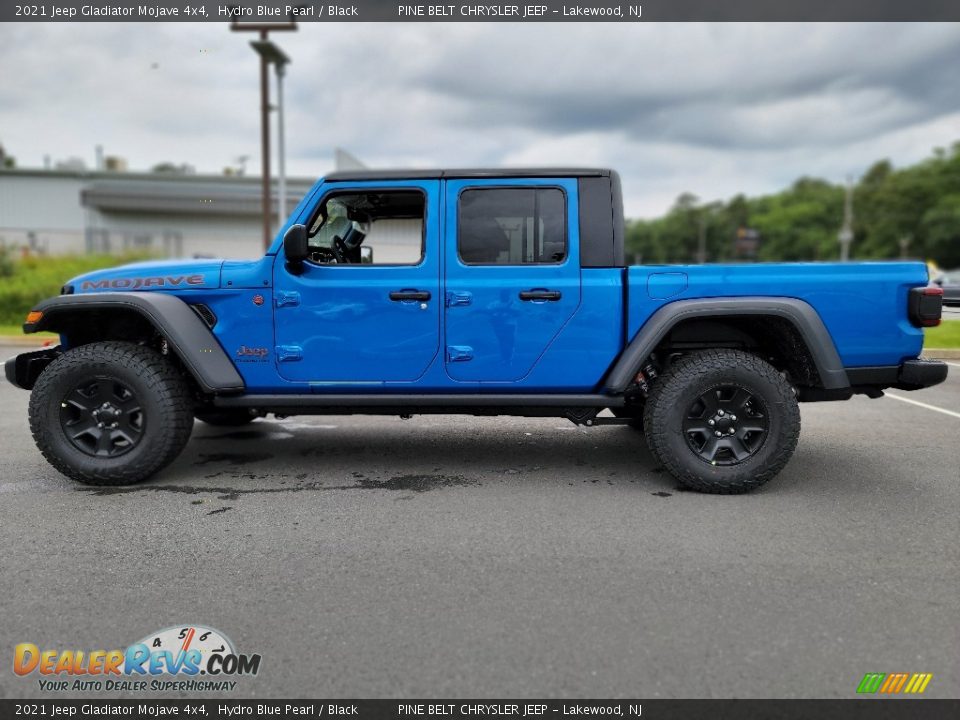 Hydro Blue Pearl 2021 Jeep Gladiator Mojave 4x4 Photo #4