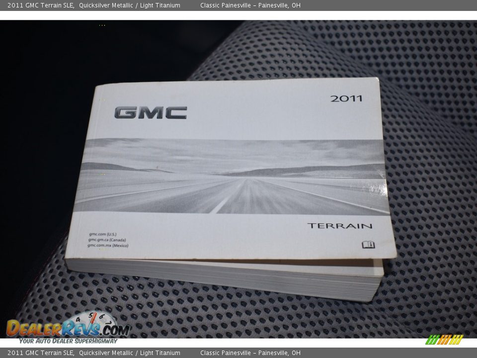 2011 GMC Terrain SLE Quicksilver Metallic / Light Titanium Photo #16