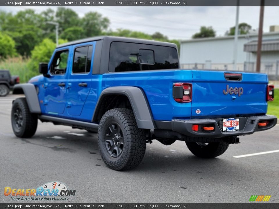 2021 Jeep Gladiator Mojave 4x4 Hydro Blue Pearl / Black Photo #6