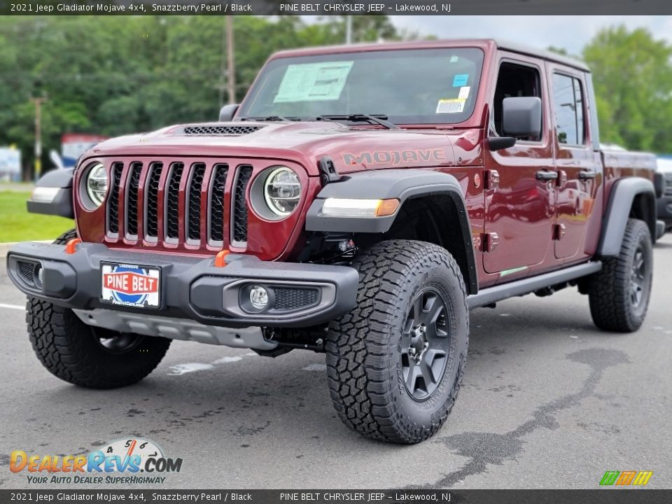 2021 Jeep Gladiator Mojave 4x4 Snazzberry Pearl / Black Photo #1