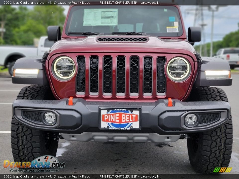 2021 Jeep Gladiator Mojave 4x4 Snazzberry Pearl / Black Photo #3