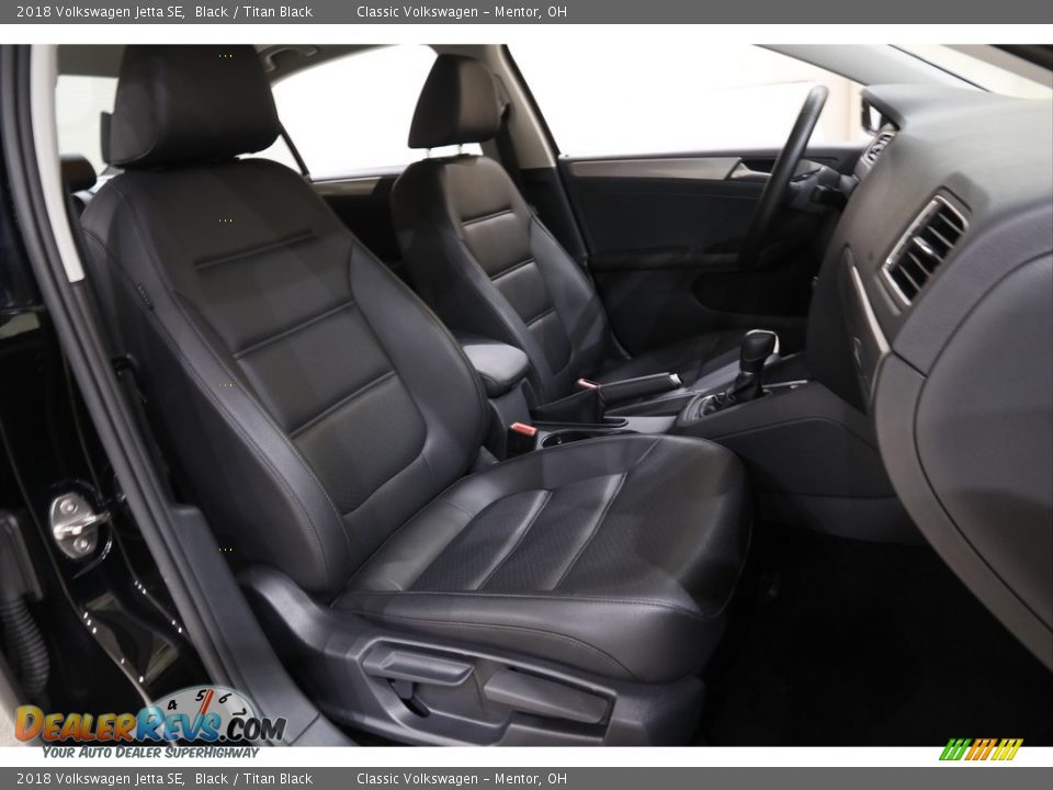 2018 Volkswagen Jetta SE Black / Titan Black Photo #13