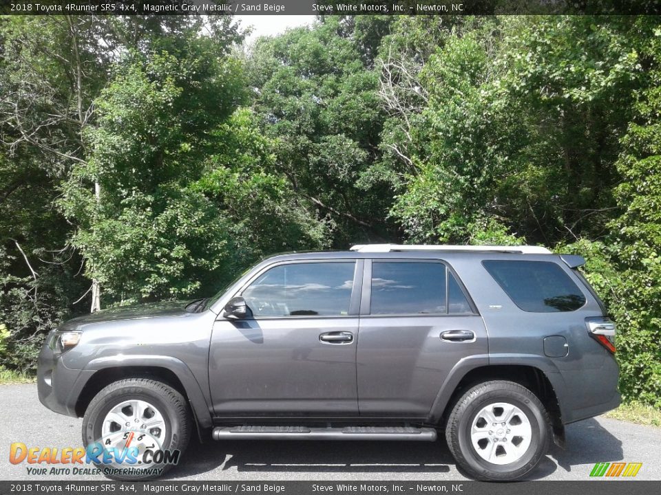 2018 Toyota 4Runner SR5 4x4 Magnetic Gray Metallic / Sand Beige Photo #1