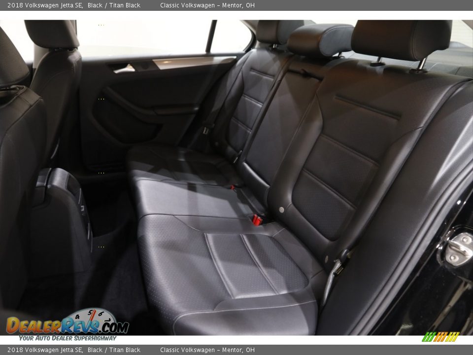 2018 Volkswagen Jetta SE Black / Titan Black Photo #15