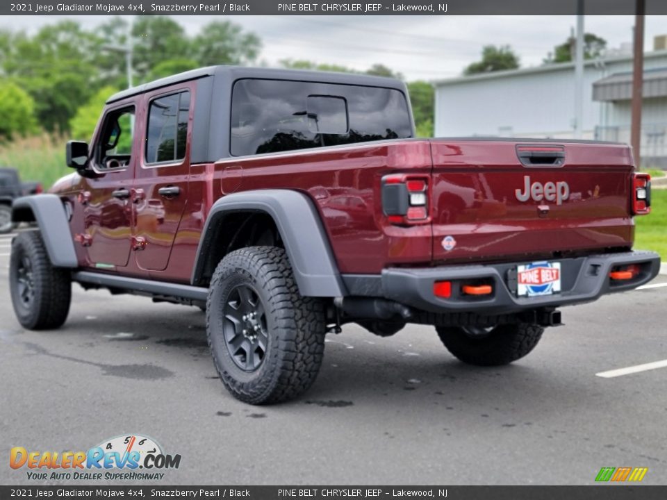 2021 Jeep Gladiator Mojave 4x4 Snazzberry Pearl / Black Photo #6