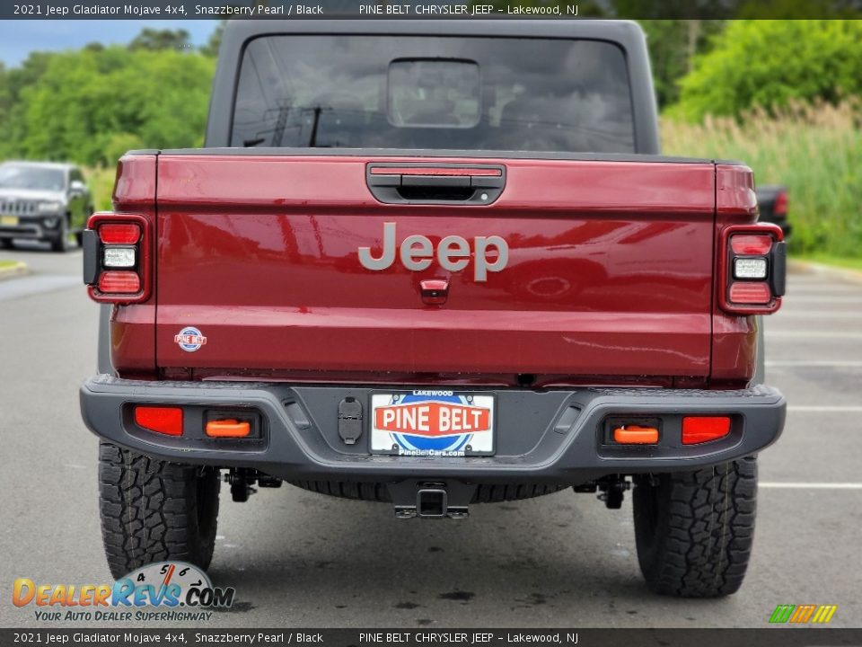 2021 Jeep Gladiator Mojave 4x4 Snazzberry Pearl / Black Photo #7