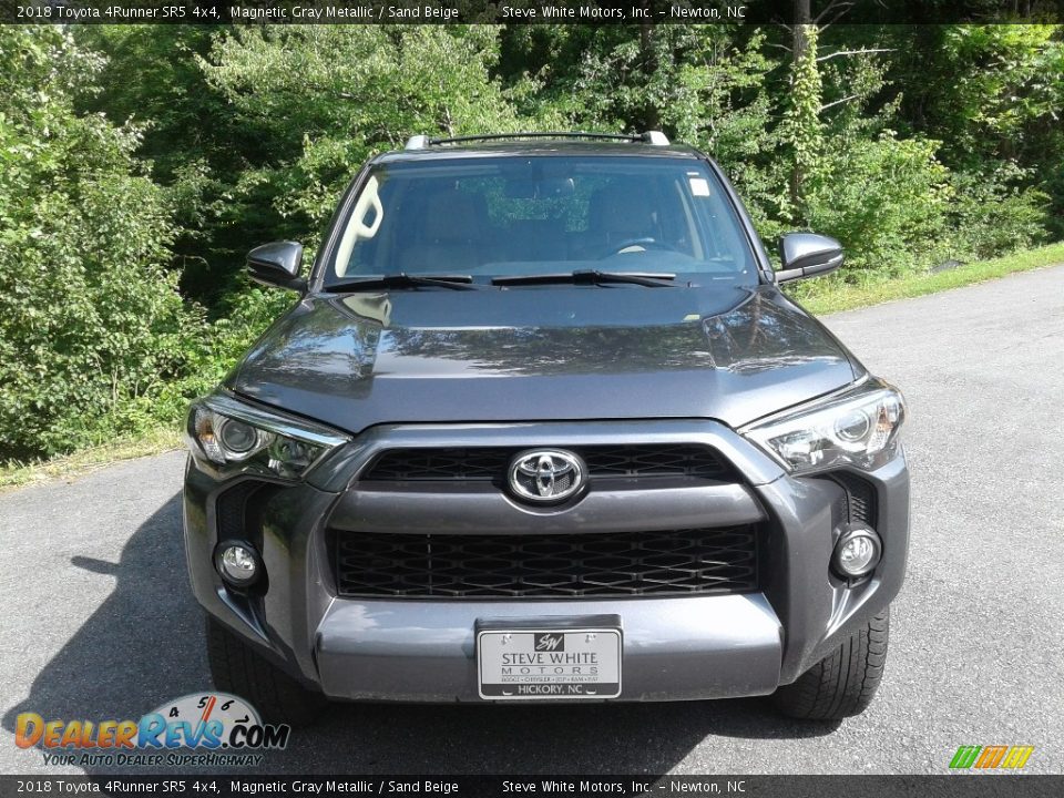 2018 Toyota 4Runner SR5 4x4 Magnetic Gray Metallic / Sand Beige Photo #4