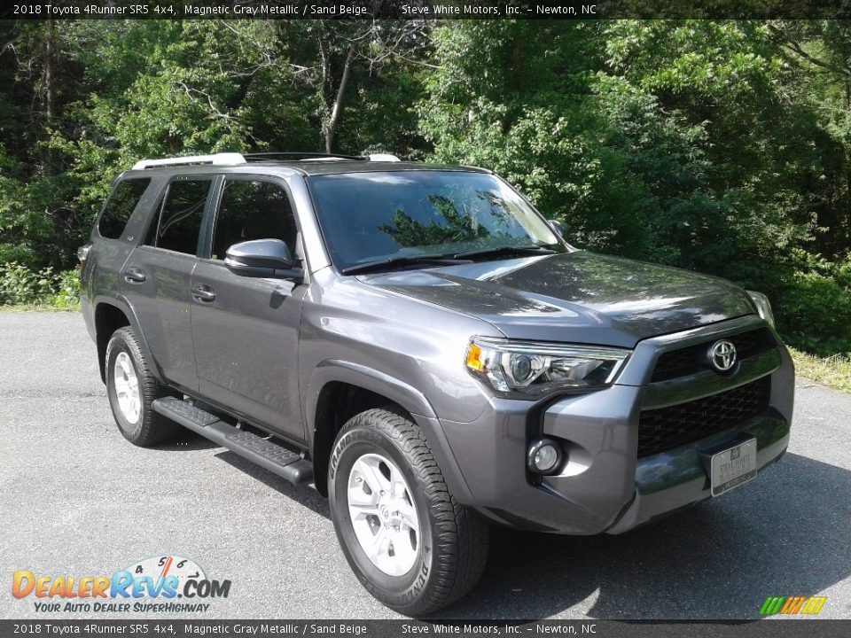 2018 Toyota 4Runner SR5 4x4 Magnetic Gray Metallic / Sand Beige Photo #5