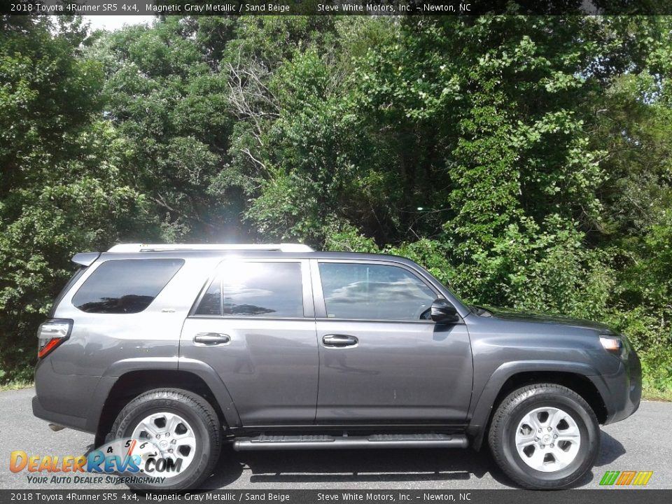 2018 Toyota 4Runner SR5 4x4 Magnetic Gray Metallic / Sand Beige Photo #6