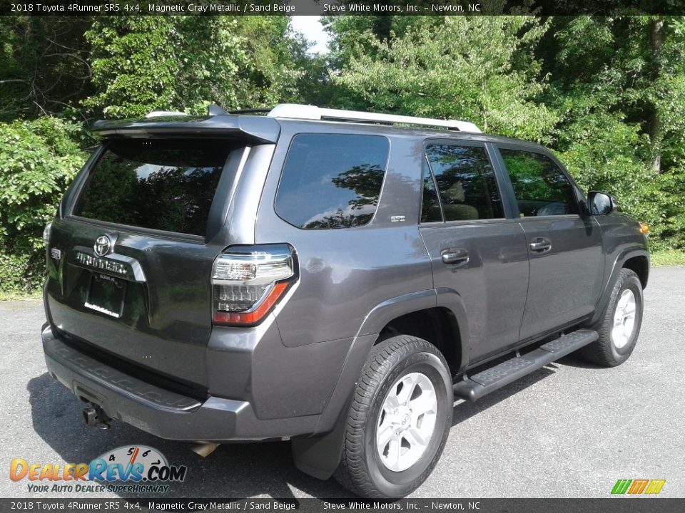 2018 Toyota 4Runner SR5 4x4 Magnetic Gray Metallic / Sand Beige Photo #7