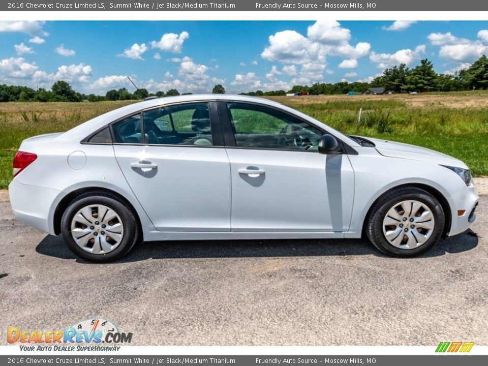 2016 Chevrolet Cruze Limited LS Summit White / Jet Black/Medium Titanium Photo #3