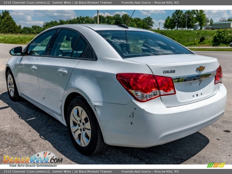 2016 Chevrolet Cruze Limited LS Summit White / Jet Black/Medium Titanium Photo #6