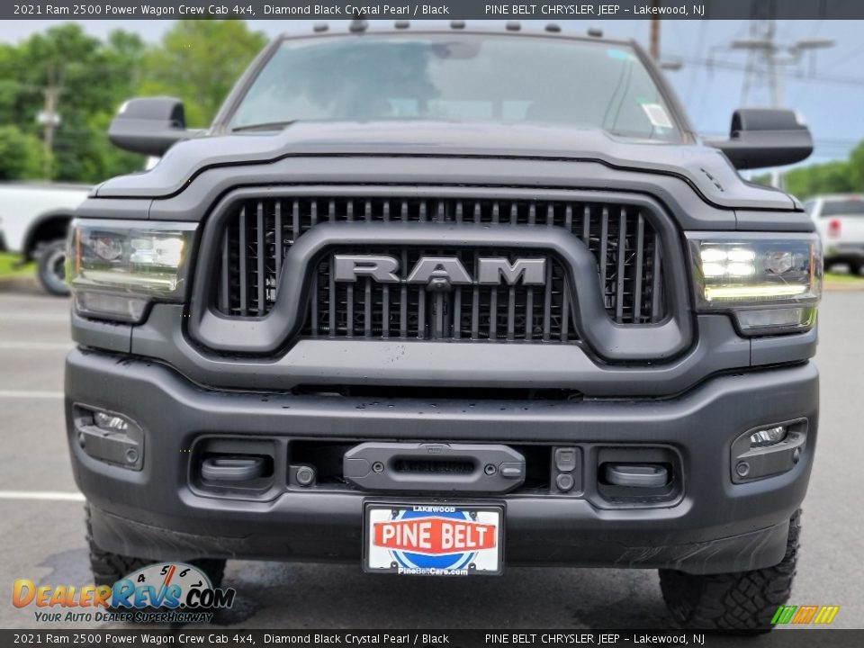 2021 Ram 2500 Power Wagon Crew Cab 4x4 Diamond Black Crystal Pearl / Black Photo #3