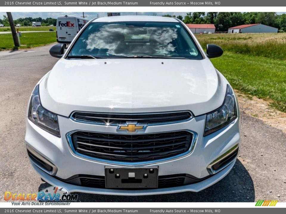 2016 Chevrolet Cruze Limited LS Summit White / Jet Black/Medium Titanium Photo #9