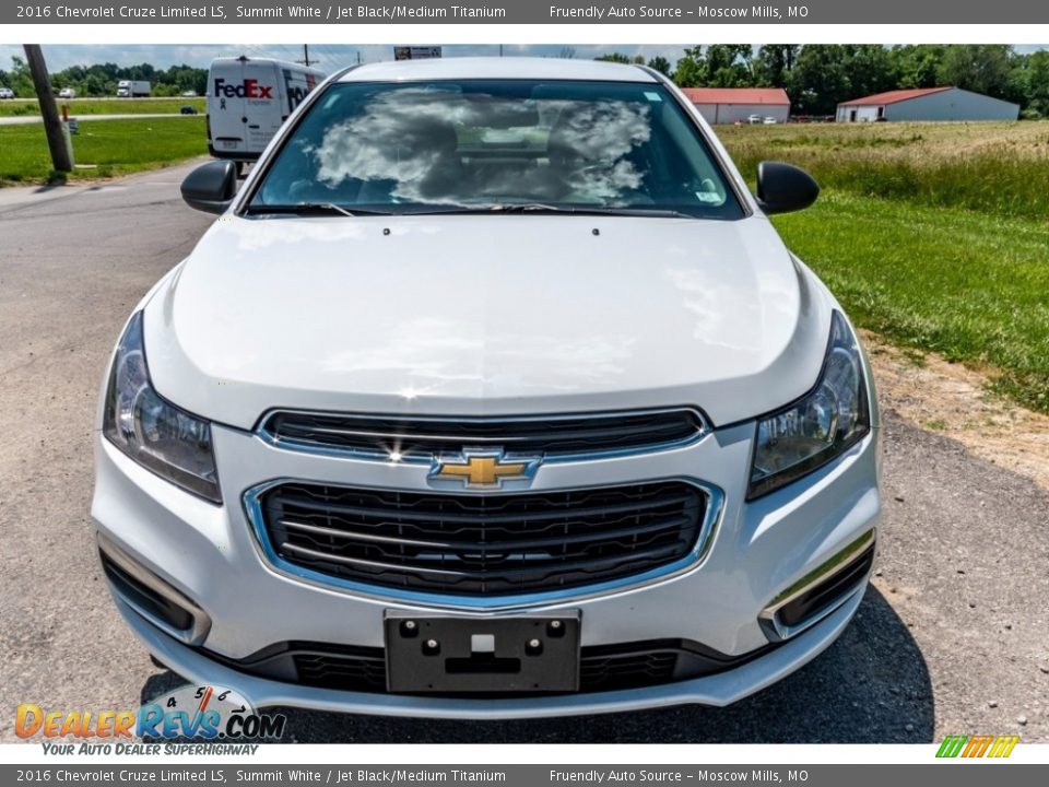 2016 Chevrolet Cruze Limited LS Summit White / Jet Black/Medium Titanium Photo #9