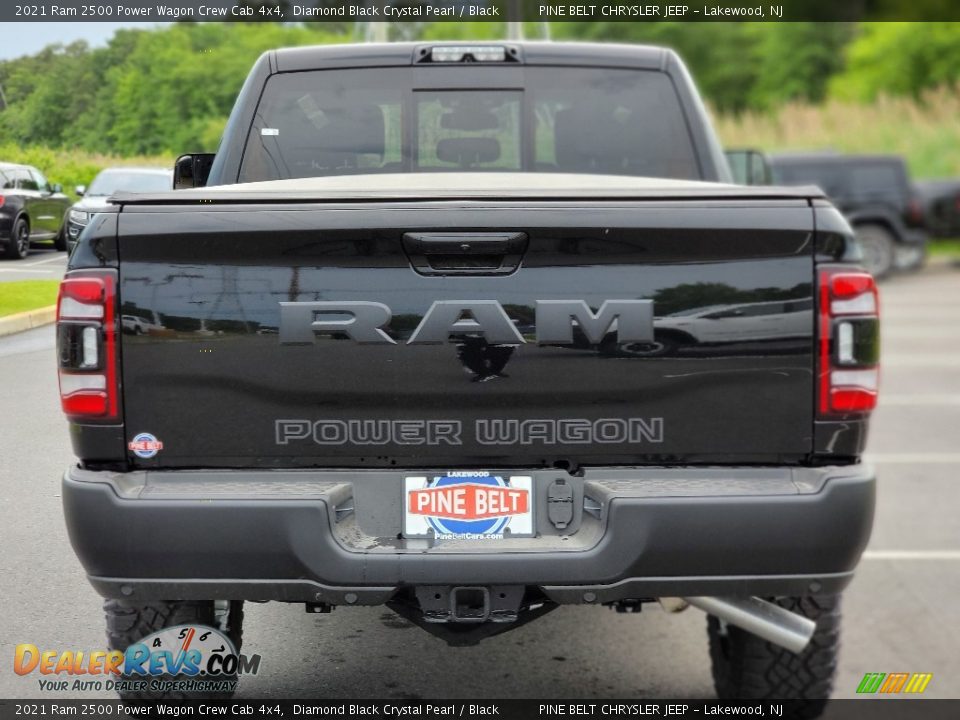 2021 Ram 2500 Power Wagon Crew Cab 4x4 Diamond Black Crystal Pearl / Black Photo #7