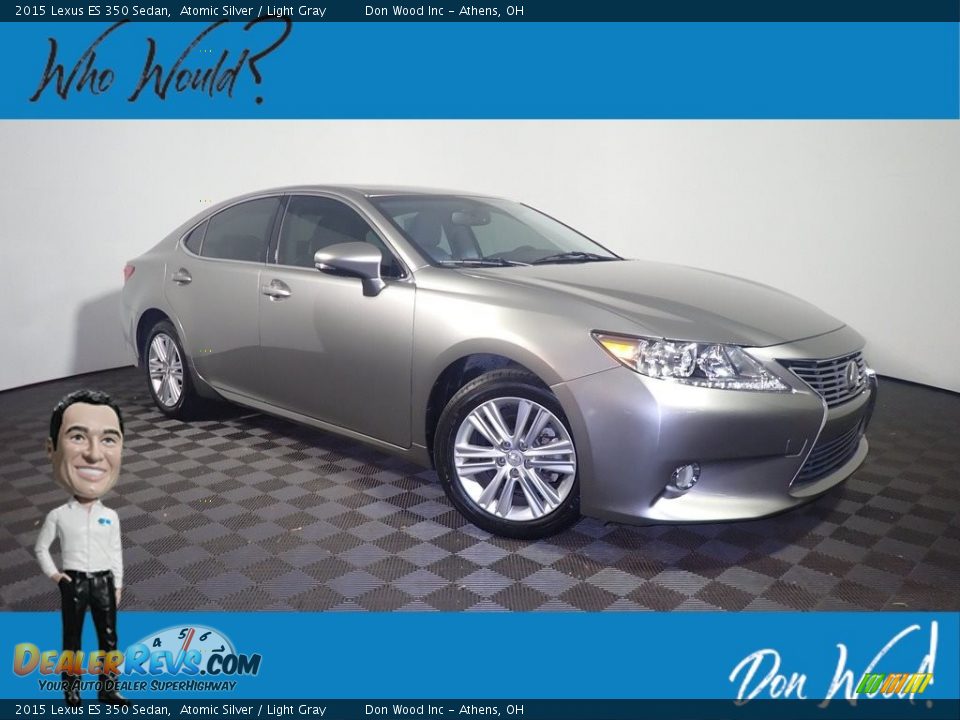 2015 Lexus ES 350 Sedan Atomic Silver / Light Gray Photo #1