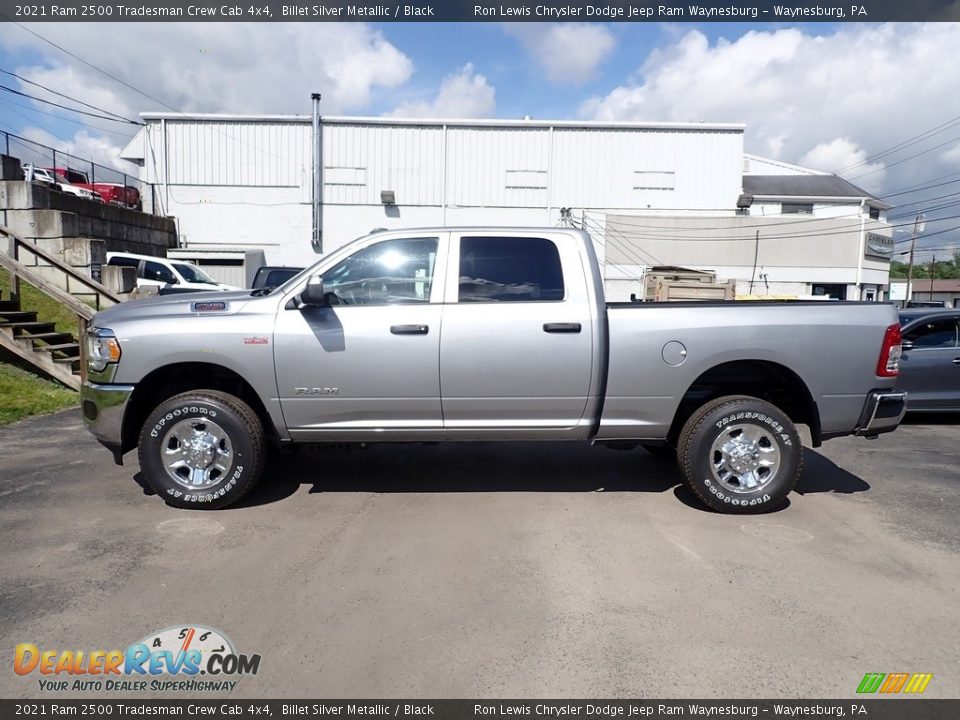 2021 Ram 2500 Tradesman Crew Cab 4x4 Billet Silver Metallic / Black Photo #2