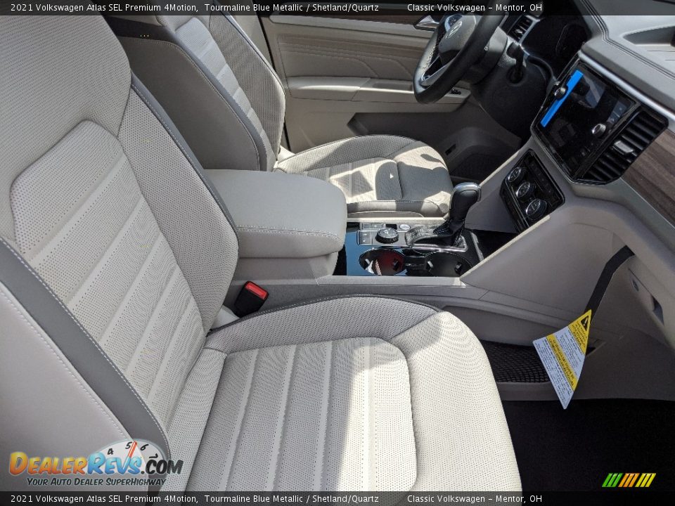 Front Seat of 2021 Volkswagen Atlas SEL Premium 4Motion Photo #4