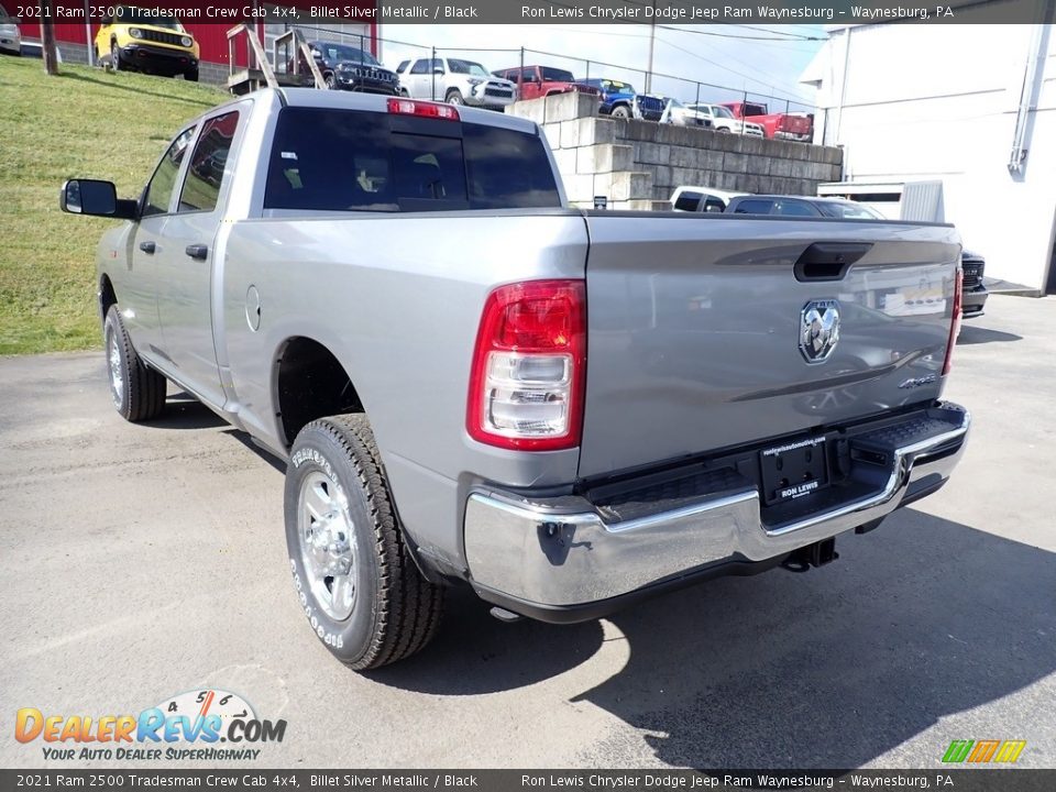 2021 Ram 2500 Tradesman Crew Cab 4x4 Billet Silver Metallic / Black Photo #3