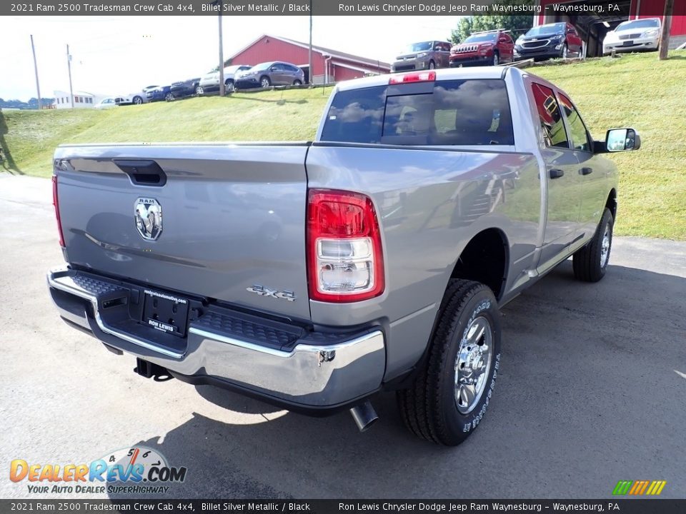 2021 Ram 2500 Tradesman Crew Cab 4x4 Billet Silver Metallic / Black Photo #5