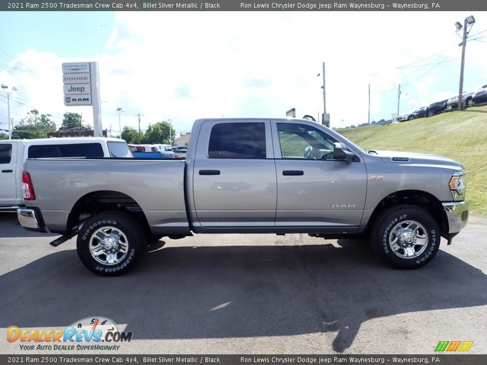 2021 Ram 2500 Tradesman Crew Cab 4x4 Billet Silver Metallic / Black Photo #6