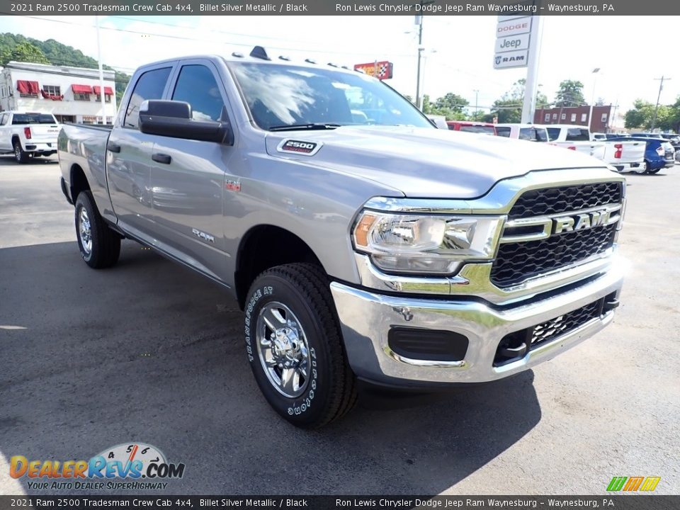 2021 Ram 2500 Tradesman Crew Cab 4x4 Billet Silver Metallic / Black Photo #7