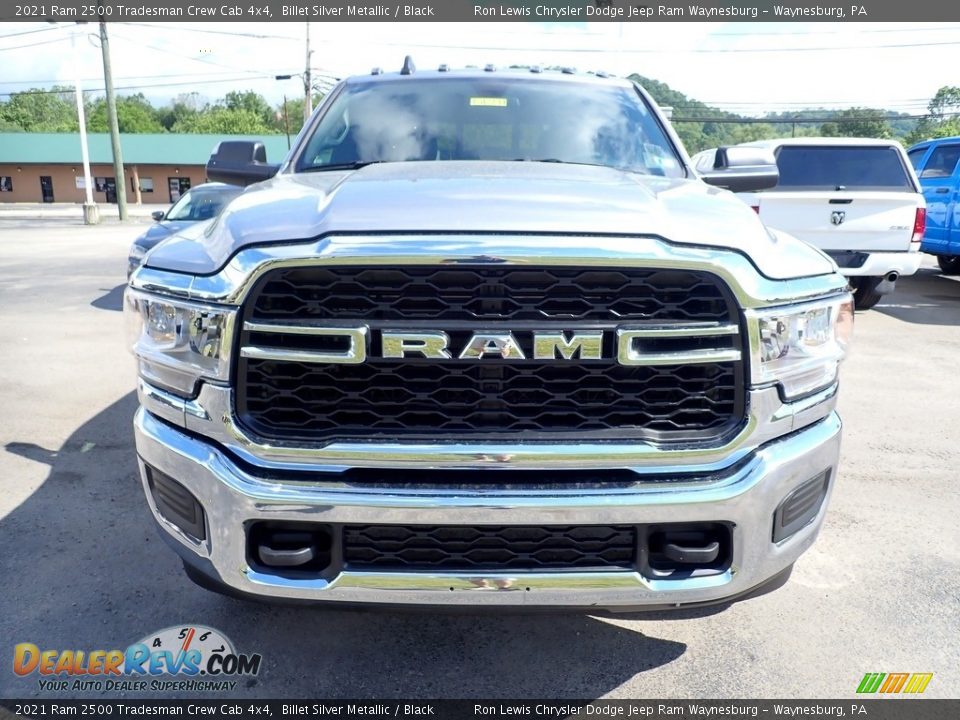 2021 Ram 2500 Tradesman Crew Cab 4x4 Billet Silver Metallic / Black Photo #8