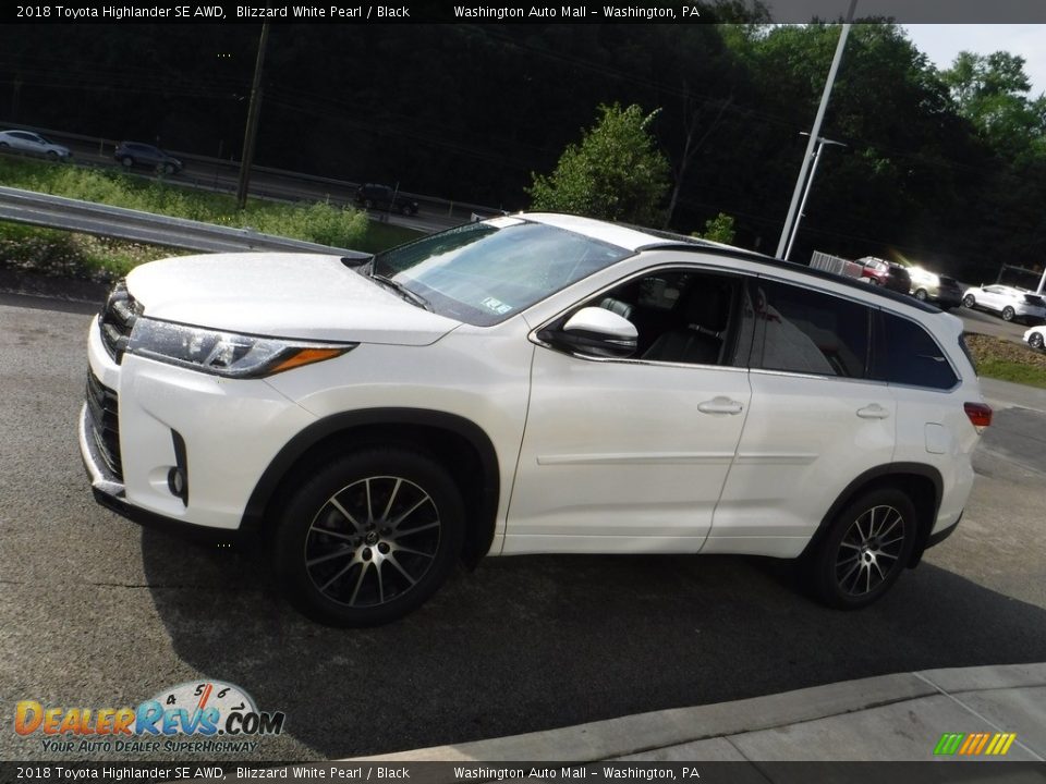 2018 Toyota Highlander SE AWD Blizzard White Pearl / Black Photo #13