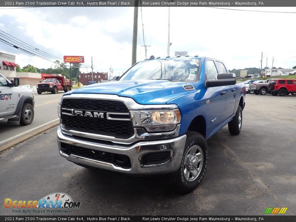 2021 Ram 2500 Tradesman Crew Cab 4x4 Hydro Blue Pearl / Black Photo #1