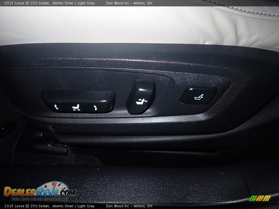 2015 Lexus ES 350 Sedan Atomic Silver / Light Gray Photo #24