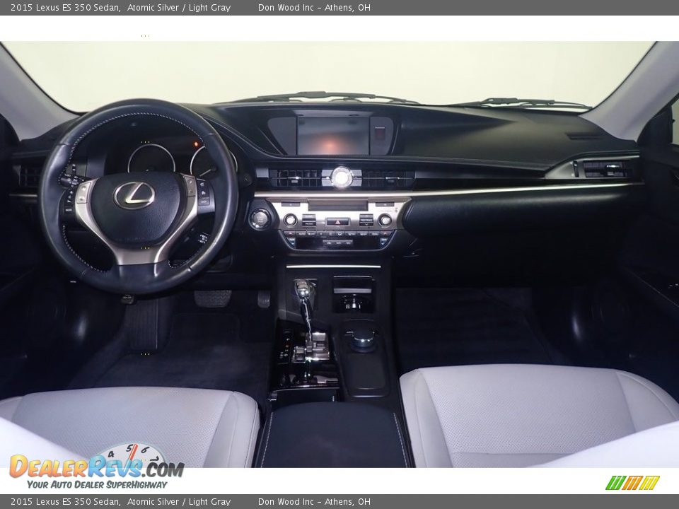 2015 Lexus ES 350 Sedan Atomic Silver / Light Gray Photo #25