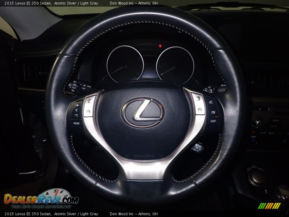 2015 Lexus ES 350 Sedan Atomic Silver / Light Gray Photo #28