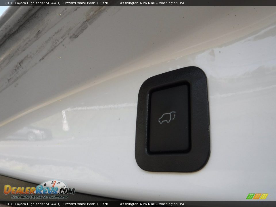 2018 Toyota Highlander SE AWD Blizzard White Pearl / Black Photo #30