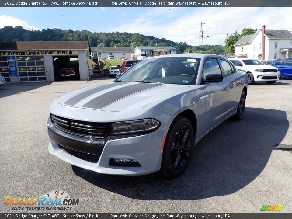 2021 Dodge Charger SXT AWD Smoke Show / Black Photo #1