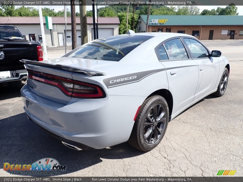 2021 Dodge Charger SXT AWD Smoke Show / Black Photo #5