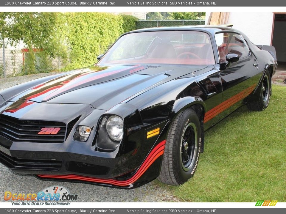 Black 1980 Chevrolet Camaro Z28 Sport Coupe Photo #1