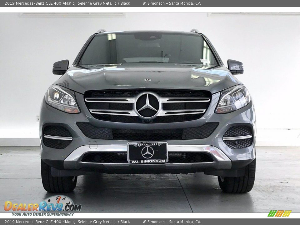 2019 Mercedes-Benz GLE 400 4Matic Selenite Grey Metallic / Black Photo #2