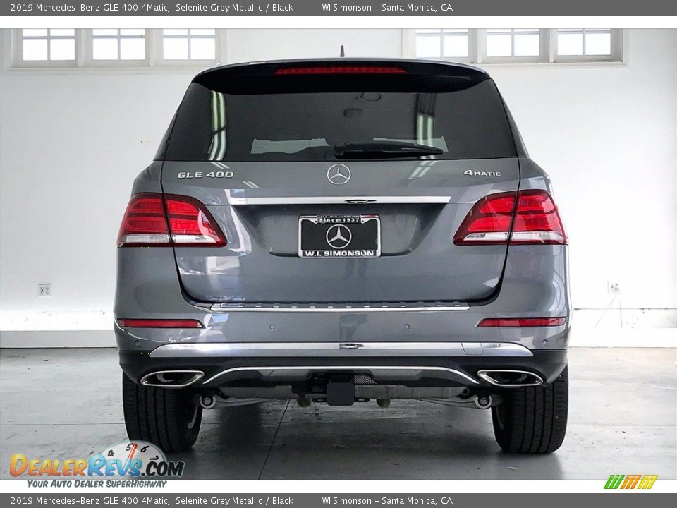 2019 Mercedes-Benz GLE 400 4Matic Selenite Grey Metallic / Black Photo #3