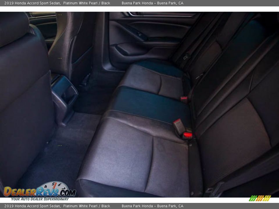 2019 Honda Accord Sport Sedan Platinum White Pearl / Black Photo #4