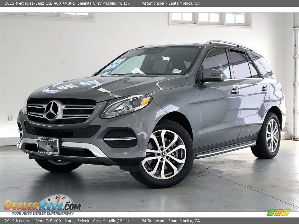 2019 Mercedes-Benz GLE 400 4Matic Selenite Grey Metallic / Black Photo #12