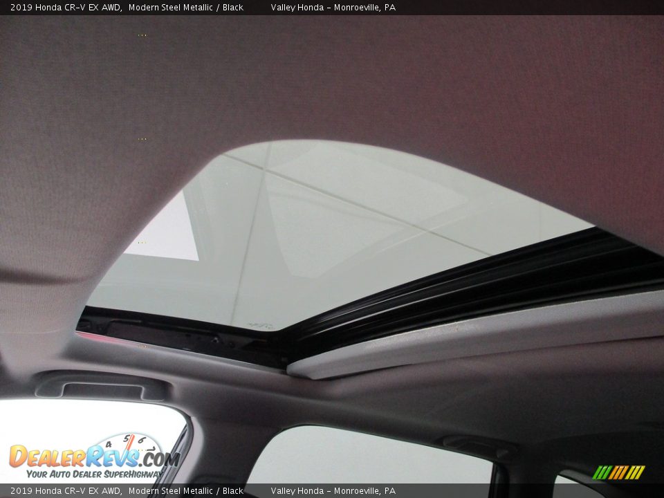 2019 Honda CR-V EX AWD Modern Steel Metallic / Black Photo #11