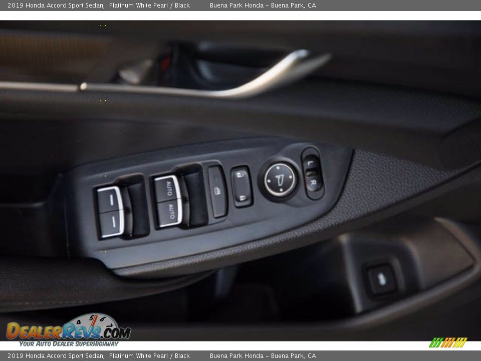 2019 Honda Accord Sport Sedan Platinum White Pearl / Black Photo #29