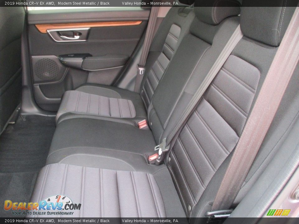 2019 Honda CR-V EX AWD Modern Steel Metallic / Black Photo #13