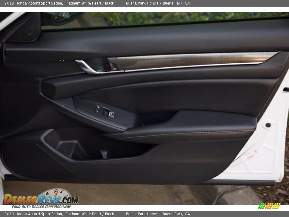 2019 Honda Accord Sport Sedan Platinum White Pearl / Black Photo #32