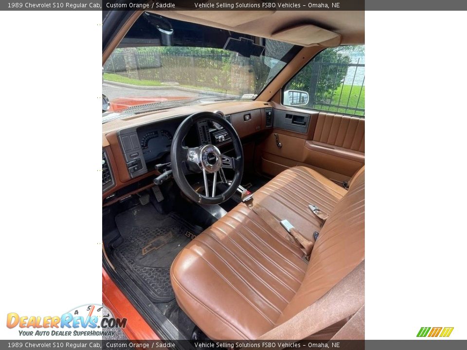 Saddle Interior - 1989 Chevrolet S10 Regular Cab Photo #2