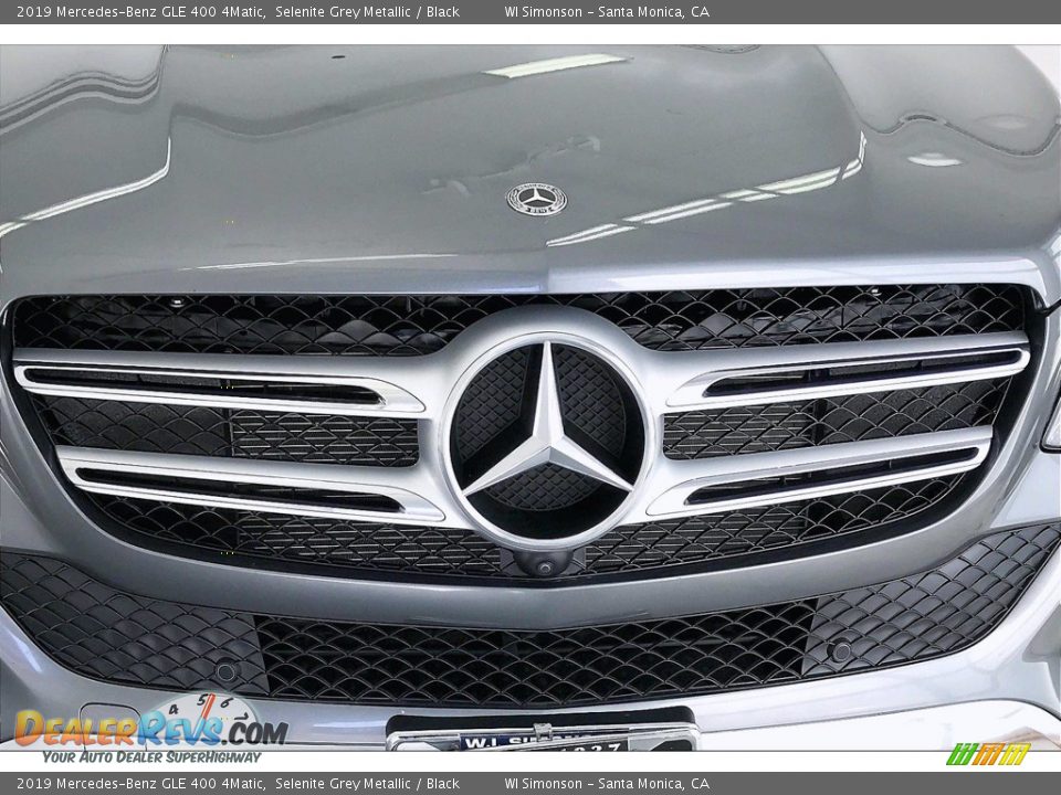 2019 Mercedes-Benz GLE 400 4Matic Selenite Grey Metallic / Black Photo #30