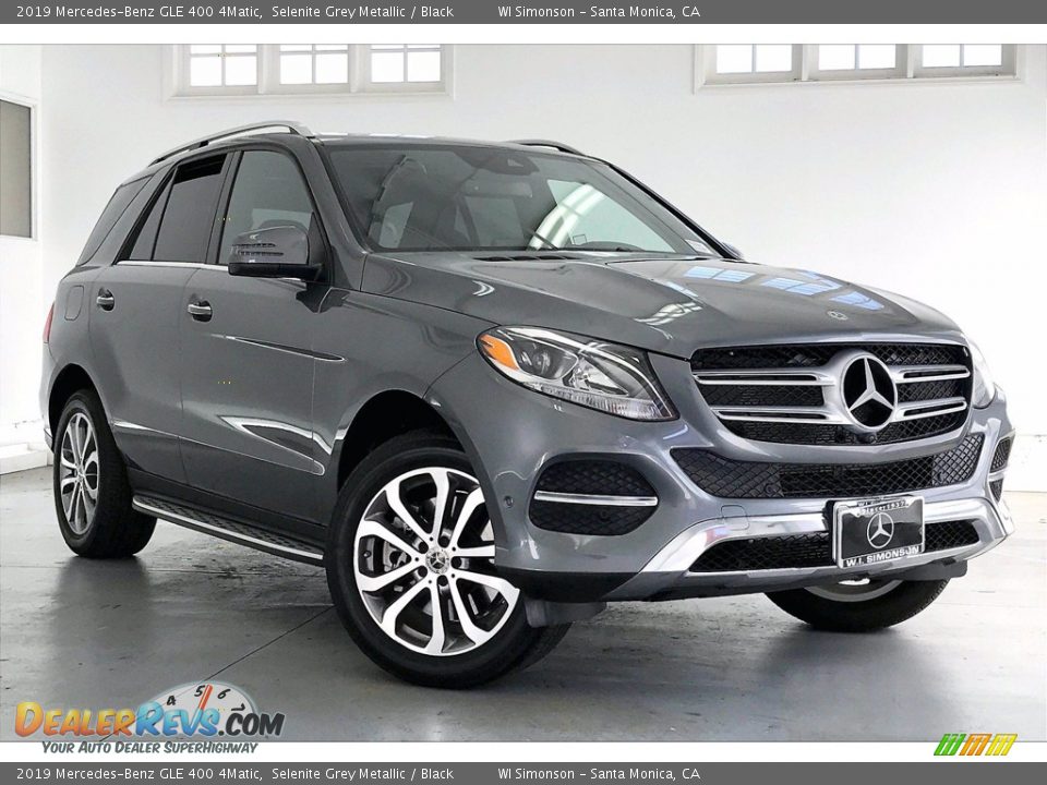 2019 Mercedes-Benz GLE 400 4Matic Selenite Grey Metallic / Black Photo #34