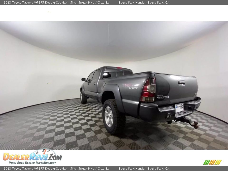 2013 Toyota Tacoma V6 SR5 Double Cab 4x4 Silver Streak Mica / Graphite Photo #9